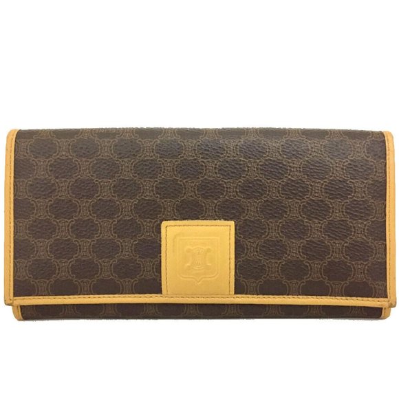CELINE Macadam PVC Long Bifold Wallet - Picture 1 of 8